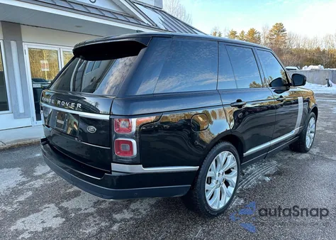 2019 Land Rover Range Rover 3.0L V6 Supercharged Hse z USA, uszkodzony, nr VIN SALGS2SV7KA516858